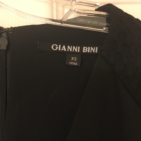Gianni Bini Black Cocktail Dress XS - Picture 3 of 6
